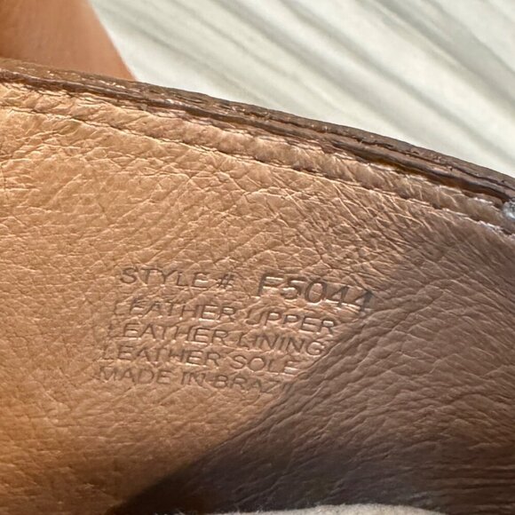 Madewell Genuine Leather Billie Ankle Boots Boho Preppy Fall Winter Booties 7.5 - Picture 5 of 9